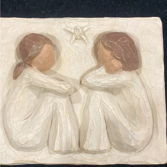 Willow Tree Forever True Forever Friends Friendship Plaque Wall Hanging EUC - Picture 2 of 4